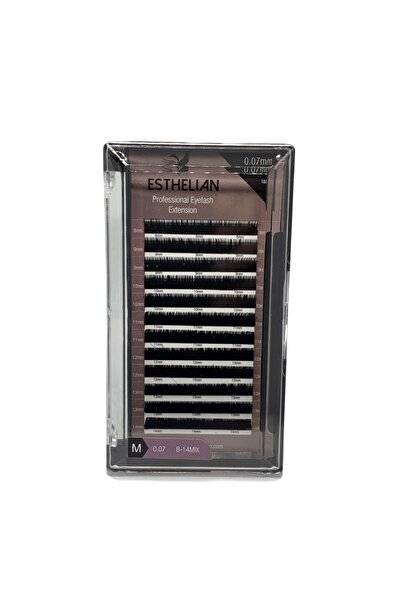 ESTHELIAN Ipek Kirpik M Kıvrım 0.07 Mm Mix Boy