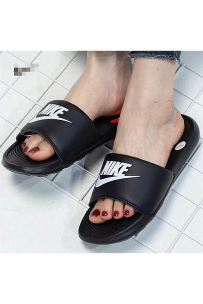 Nike W Victori One Slide Black Women's Casual Slippers - Cn9677-005 V2