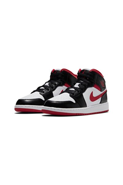 Nike Kopya - Air Jordan 1 Mid Gs 'black Gym Red' Dj4695-122