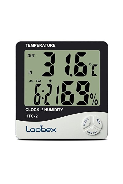Genel Markalar Htc-2 Dijital Sıcaklık Ve Nem Ölçer