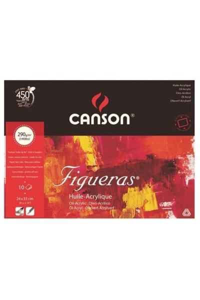 Canson Figueras Yağlıboya-akrilikboya Defteri 24x33 290gr