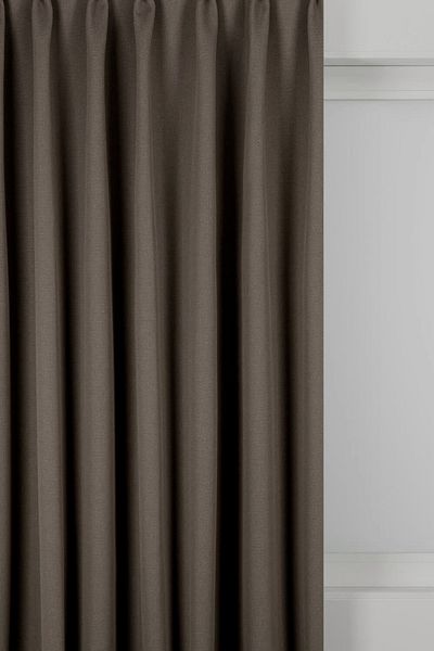 Belle Cose Country Style Wicker Thermal Blackout Blackout Stone Color Background Curtain Single Wing