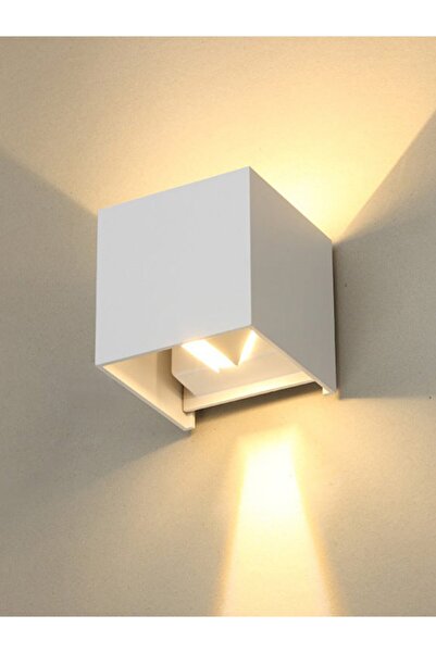ALFALED Ayarlanabilir Kare Led Aplik Beyaz - Günışığı