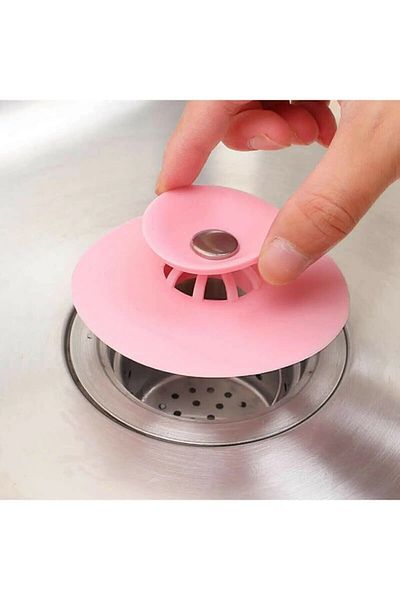 Kaşbaşı Home Silicone Sink Stopper and Strainer - Anti-Clogging