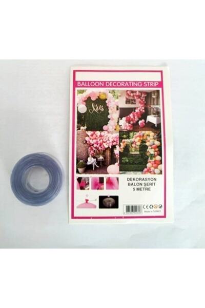 BEST PARTİ DOĞUM GÜNÜ PARTİ SÜSLERİ 70 Adet Mavi Beyaz Metalik Balon ve Balon Zinciri  Konsept Parti