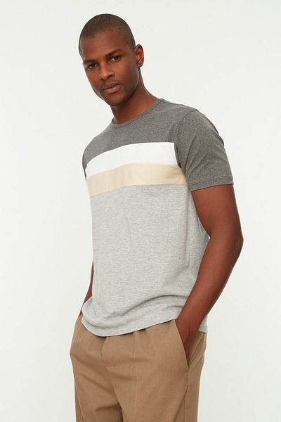 Trendyol Collection T-Shirt - Gray - Regular fit