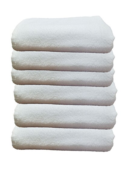 Elmira Textile Комплект от 6 кърпи за ръце и лице от микрофибър, устойчиви на боядисване, спортни, фризьорски, 50x90