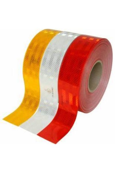 REFLEKS Regulatory Reflector Strip, Case Strip, Case Phosphorus Red E Approved 10meters