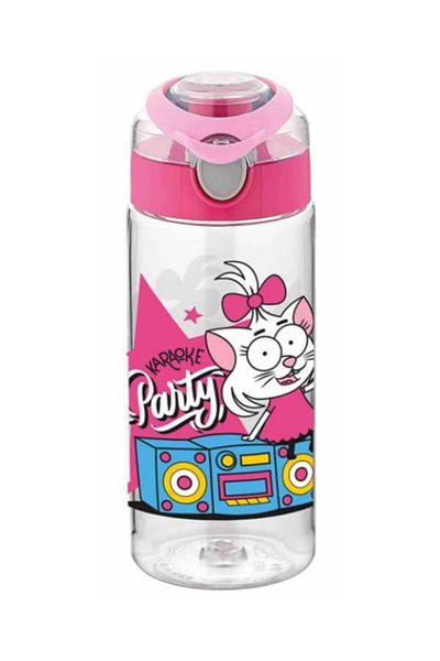 Gıpta Kral Şakir Karaoke Party Pink Water Bottle with Button222028