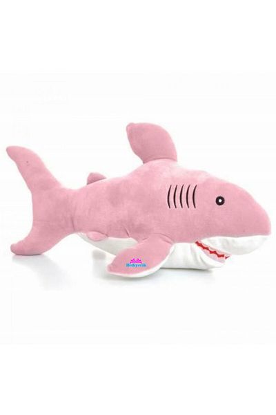 hediyecik Pink Shark 55 Cm - My Sleeping Friend Cute