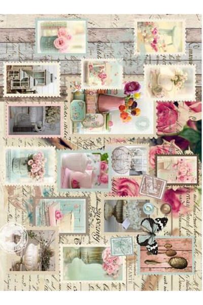 Cadence Brass Decopage Paper Model 353
