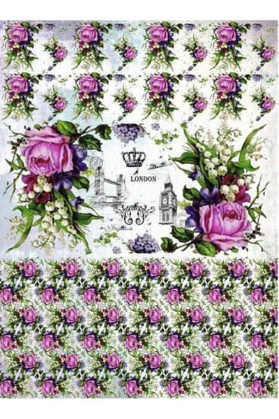 Cadence Brass Decopage Paper Model 352
