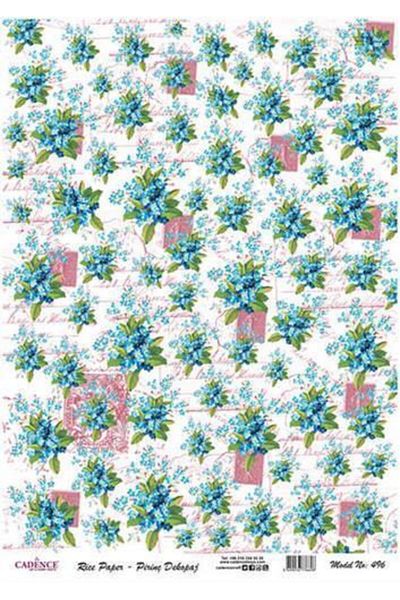 Cadence Brass Decopage Paper Model 496