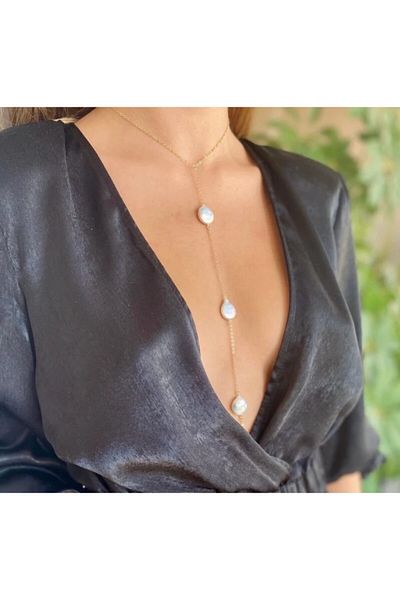 Woman shop body necklace