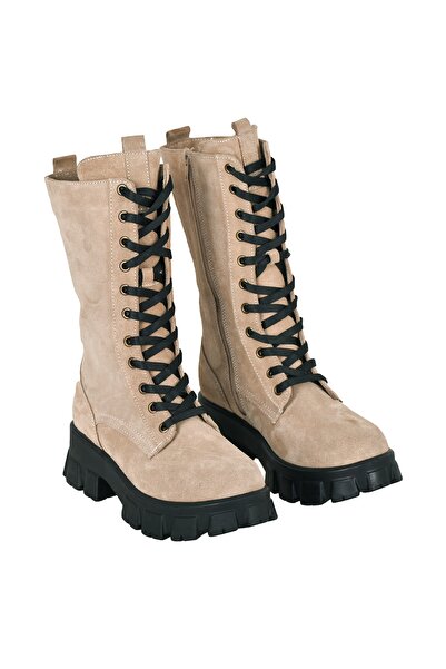 Moosefield Γυναικείες μπότες από γνήσιο δέρμα Mink