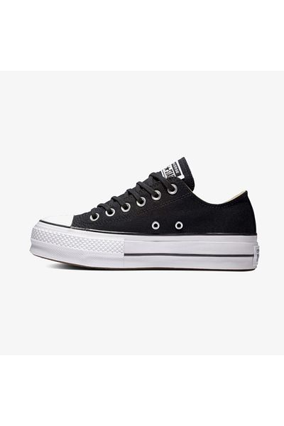 converse Pantofi negri pentru femei pentru fete 560250c 001 Chuck Taylor All Star Black White