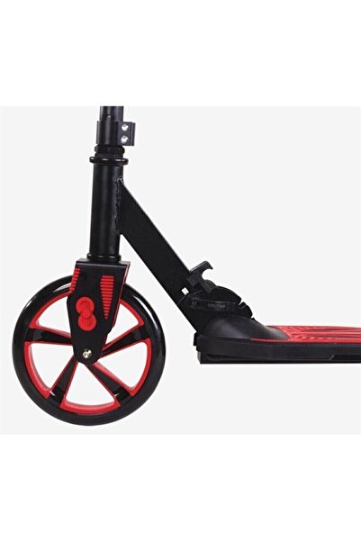 Cool Wheels Katlanabilir 12 Yaş ve Üzeri 2 Dev Tekerlekli Frenli Katlanabilir Scooter Red Kırmızı 100 Kg Kırmız