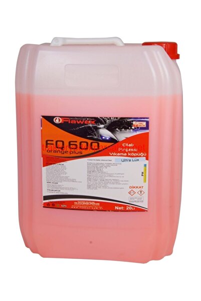 Fiawax Fq600 Orange Plus Cilalı Fırçasız Oto Yıkama Köpüğü 20 Lt