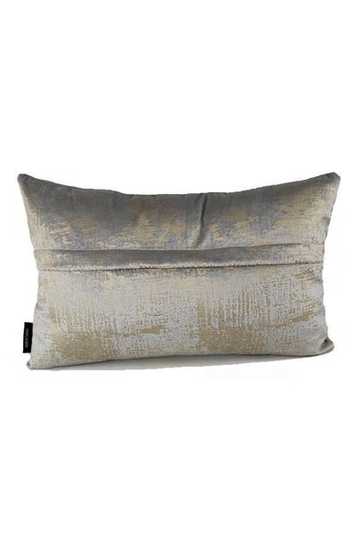 Mrs.Gugar Exclusive Gray Rectangular Throw Pillow Cover