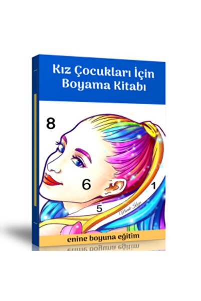 Enine Boyuna Eğitim كتاب تلوين للبنات