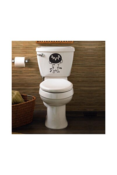 TSC Autocolant obraznic pentru modelul de lipire pentru toaletă WC2