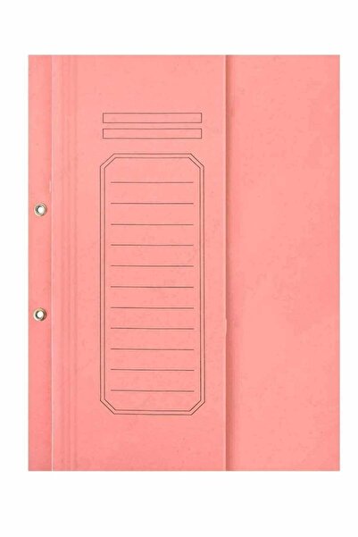 Alemdar Fișier cu jumătate de copertă roz de lux (PACHET DE 25)