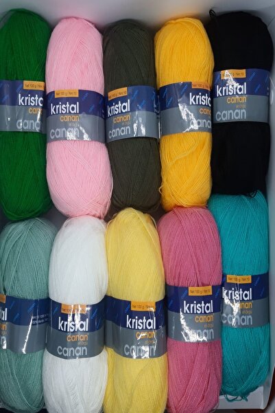 canan Kopya - Kristal Lif Iplik Seti 10 Adet