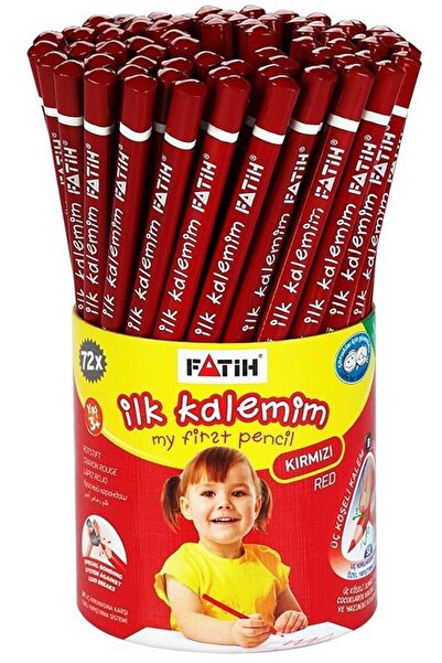 Fatih Jumbo Üçgen Kırmızı Kalem