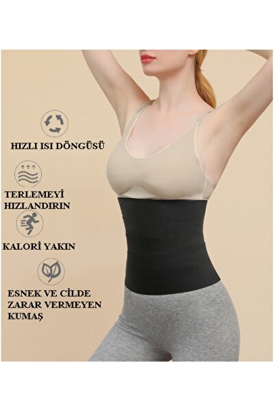 Ankanorm Termal Neopren Kumaş Korse Sauna Etkisi Hızlı Terleme Kemeri