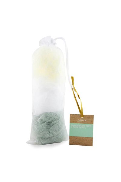 Watsons Body Puff - Shower Bath Loofah 3 Pack (35g)
