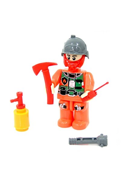LEGO Erfa Grup - Fire Fighter Itfaiye Figürü Lego Seti