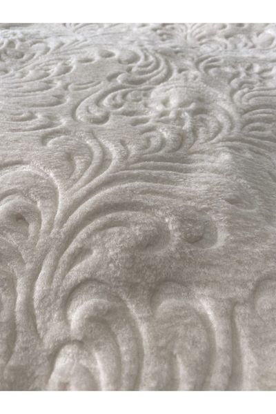Bahar Battaniyeleri Double Soft Embos Blanket - Bone Charic Color