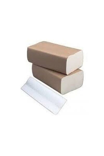 Şahin Ambalaj Z Fold Paper Towels 12 Packs of 130 Economical Dispenser Towels