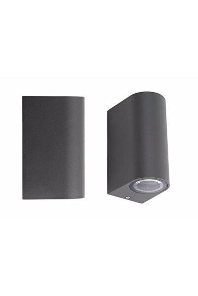 Poster Evim Gu10 صب اتجاهين الإضاءة Ip65 أنثراسايت الشمعدان في الهواء الطلق