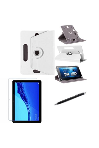 Universal Casper Via S48 8" Standlı Kılıfı + Ekran Koruyuyucu