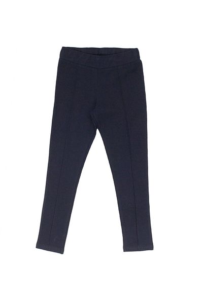 incity Girl's Navy Blue Striped Front Tights