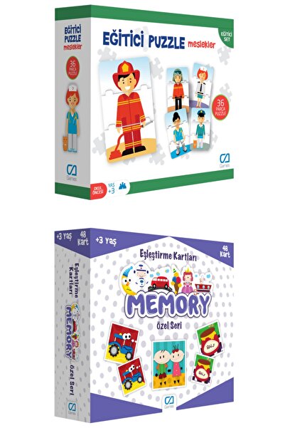 CA Games 2'li Eşleştirme Kartları Memory Set (5039-5041)