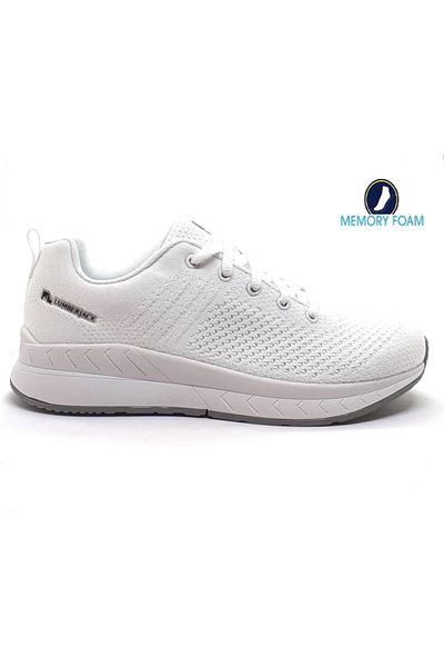 lumberjack Συνδέστε ανδρικά αθλητικά παπούτσια White Memory Foam