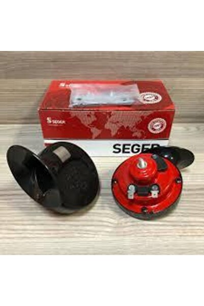URAZ OTO AKSESUAR Seger Datdat Çift Fişli Korna 2 Li Set 12 V