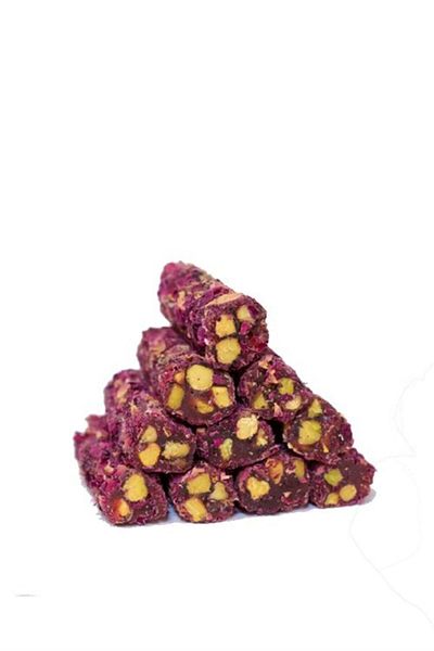 Dağcıoğlu Pistachio and Rose Leaves Wick Turkish Delight 1 kg