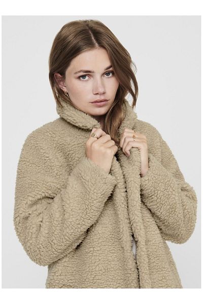 ONLY Women's Brown Coat