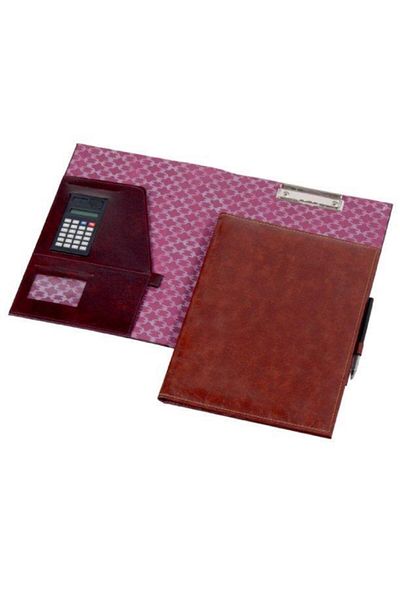 Gülpaş Secretarial Faux Leather with Calculator