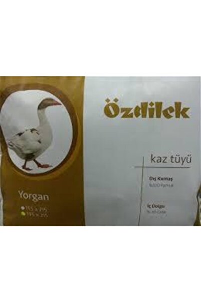 Özdilek Çift Kişilik Kaz Tüyü Yorgan 195x215