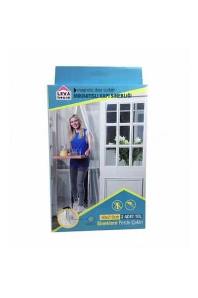Leva House Door Screen with Magnet 2 Prc 60*210 Cm