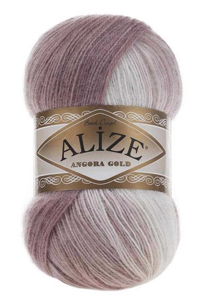 Alize Angora Gold Tie Dye Knitting Yarn 5698 - Bernam Boutique