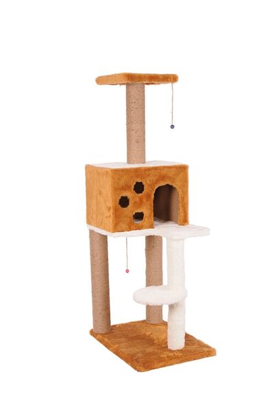Cathause S9 Model Brown Cat Scratching Platform - 124 cm