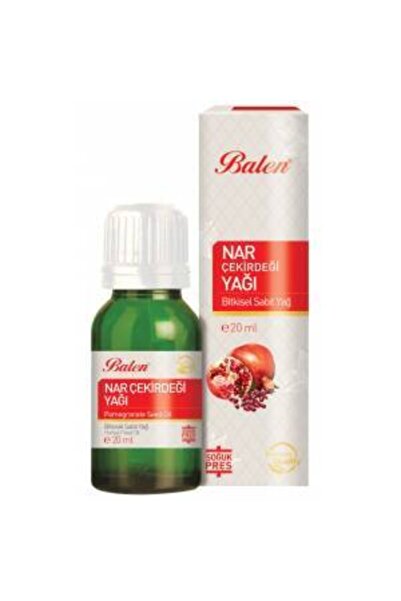 Balen Nar Çekirdeği Yağı Içilebilir Soğuk Pres Doğal Bitkisel Sabit Yağ 20 ml