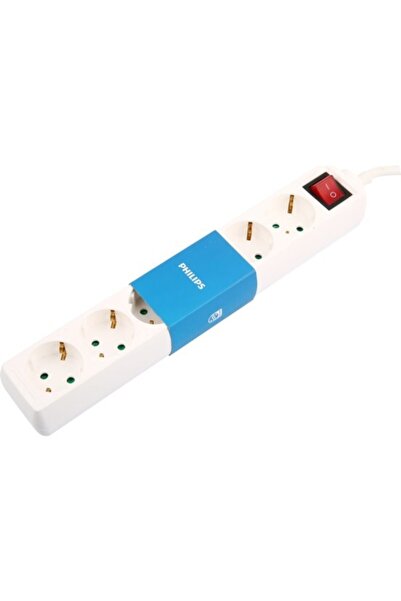 Philips Sps1060a/513500w 16a Anahtarlı 6'lı Priz - 2 mt