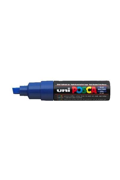 Uni Posca Posca Pc-8k Painting Marker 8 Mm Cut End Blue