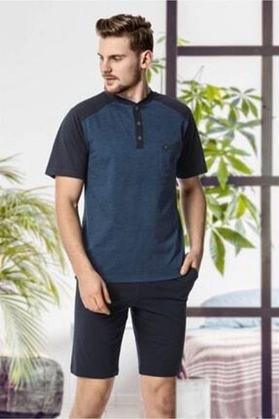 KLY Πιτζάμες 5'li Uzun ve Shorts - Robdöşambır Groom Dowry Kit